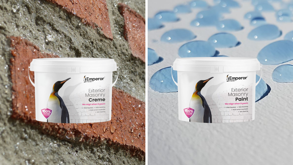 Emperor Masonry Paint vs Masonry Creme